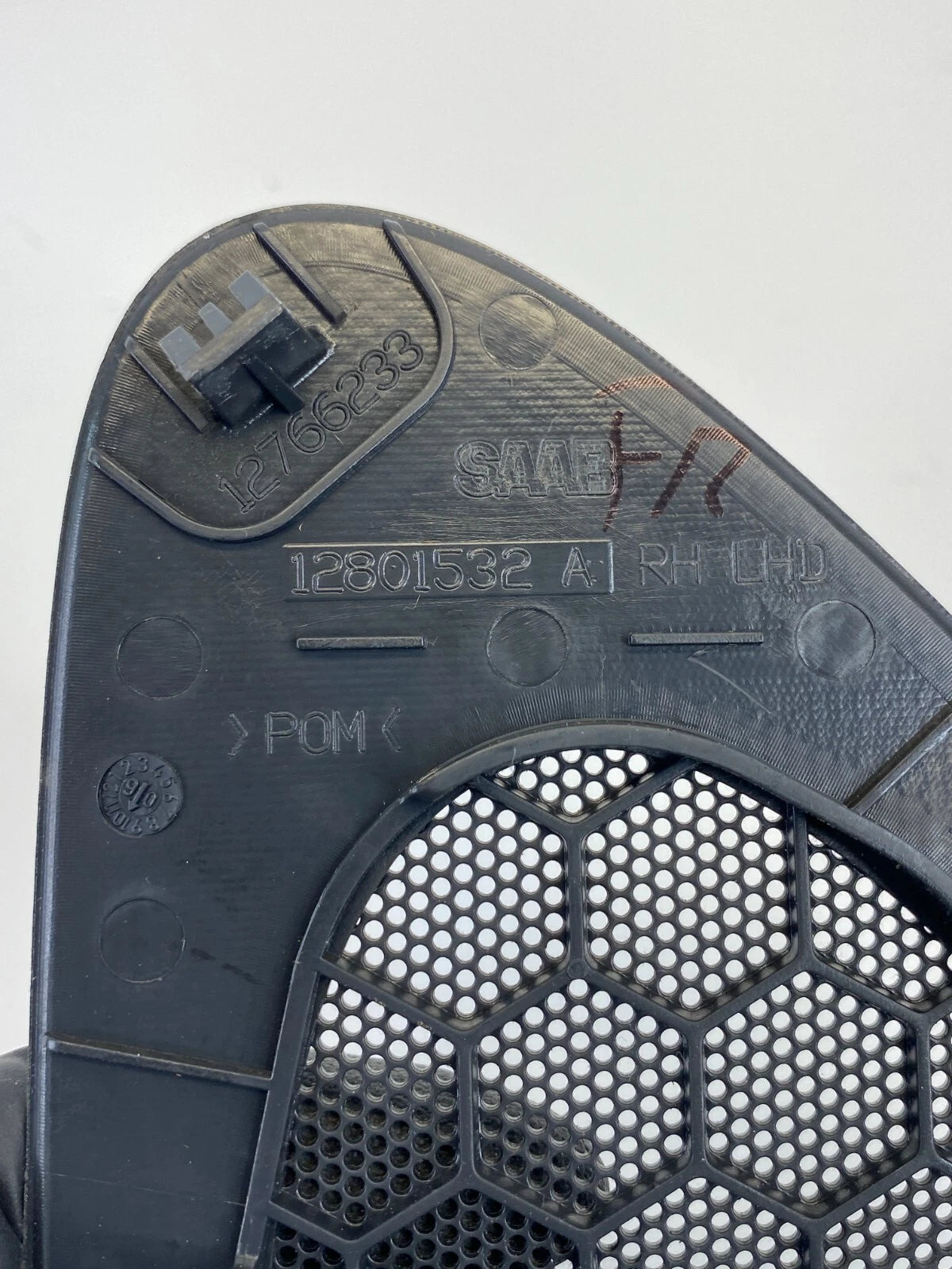 2003-2011 SAAB 9-3 93 DASH RIGHT PASSENGER OUTER SPEAKER GRILLE TRIM 12766233