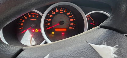 07 08 TOYOTA TACOMA 2.7L M/T CLUSTER SPEEDOMETER GAUGES 62K MILES 769316-670 OEM