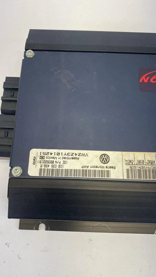 1998-2010 VOLKSWAGEN BEETLE SOUND AUDIO RADIO AMPLIFIER MONSOON 1C0-035-456P OEM