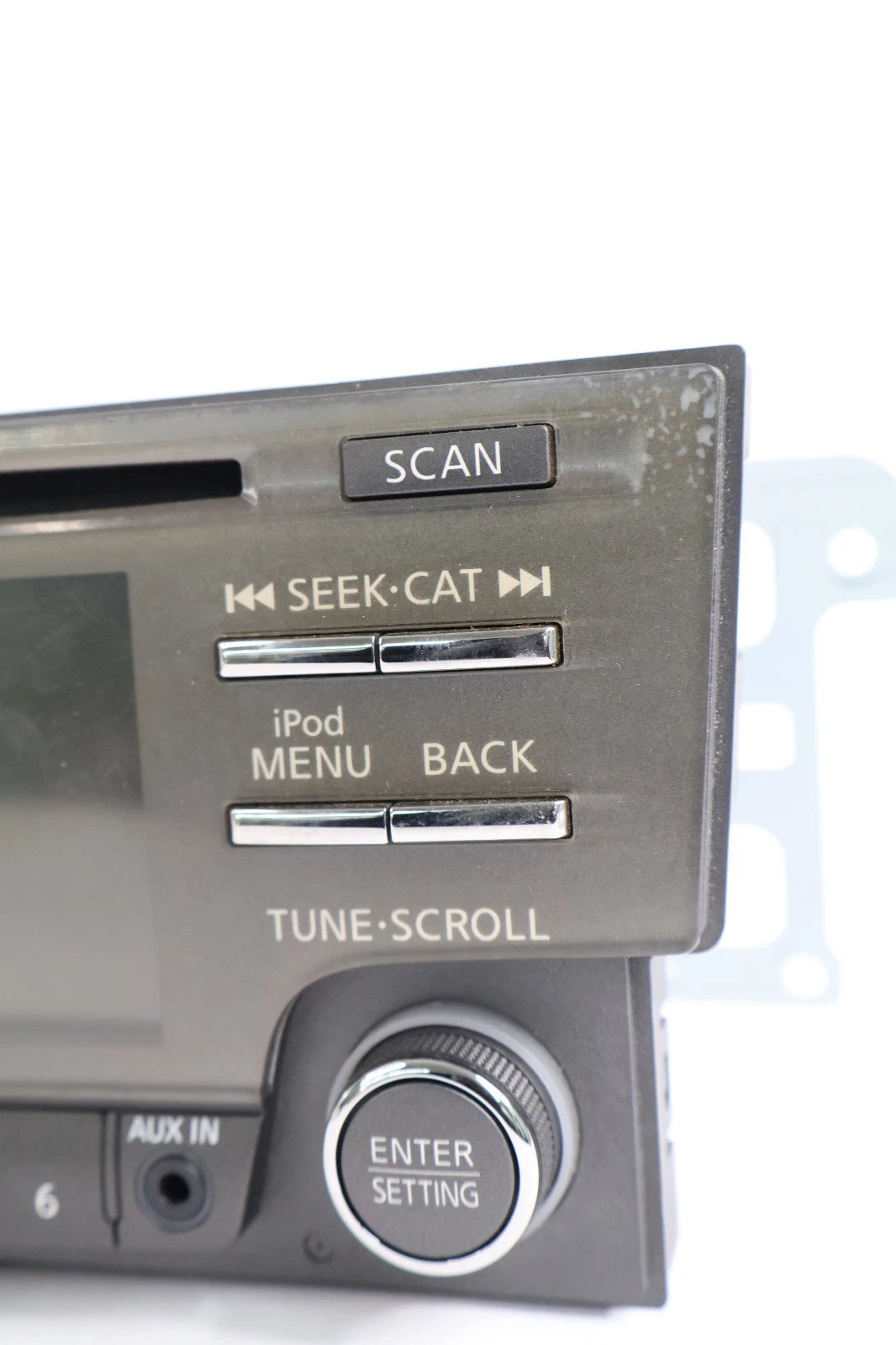 2014 NISSAN SENTRA AM FM CD AUX PLAYER RADIO RECEIVER DISPLAY PANEL 28185-3RA2D