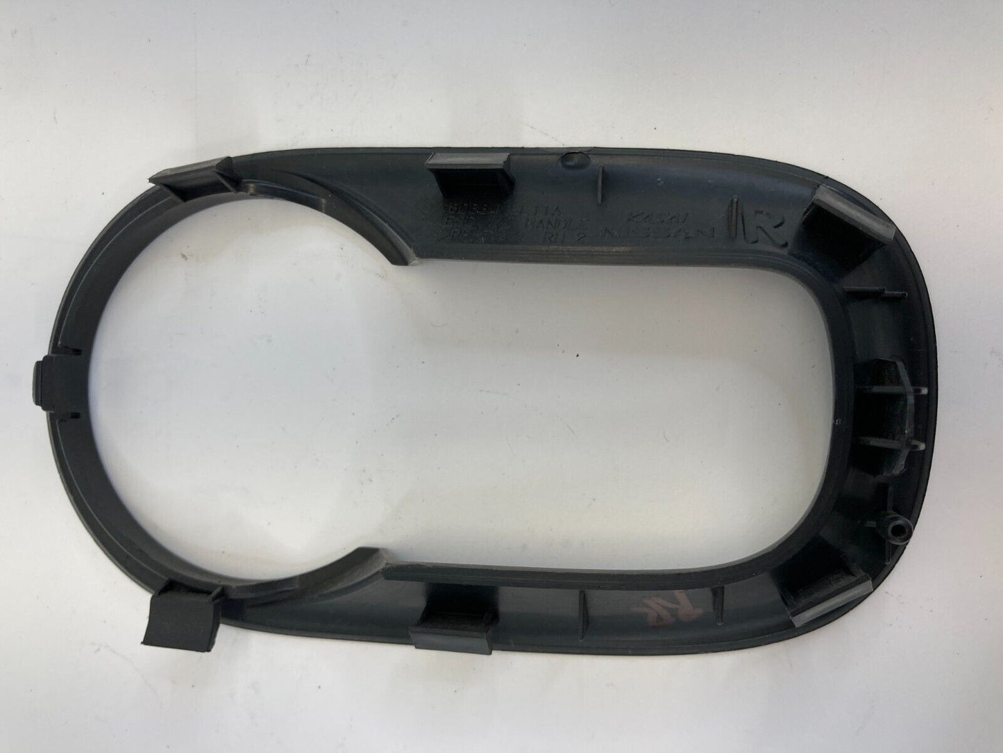 2007-2011 Nissan Versa Rear Right Door Interior Handle Trim Bezel 80684-EL11A