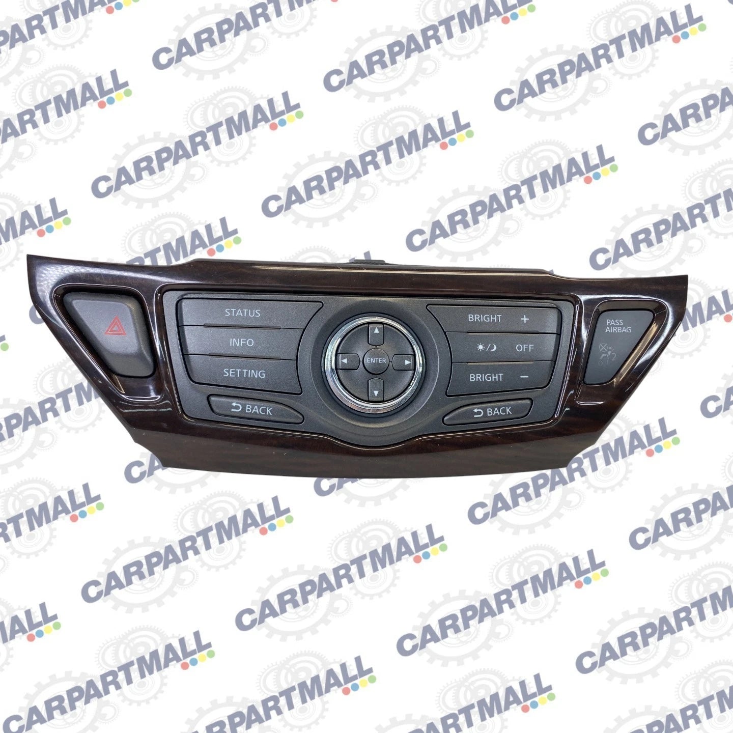 2013-2016 NISSAN PATHFINDER RADIO INFORMATION DISPLAY CONTROL PANEL OEM