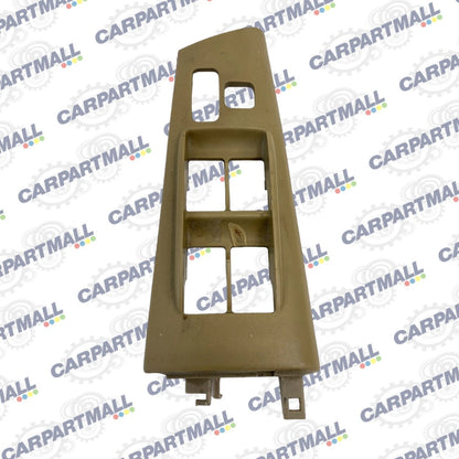 03-08 TOYOTA COROLLA FRONT LEFT DRIVER DOOR WINDOW SWITCH BEZEL TRIM 7423202320A