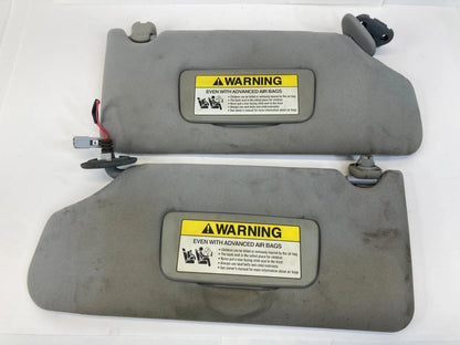 2003-2007 HONDA ACCORD ROOF LEFT & RIGHT SUNVISOR SUN VISOR W/ LIGHTS PAIR SET