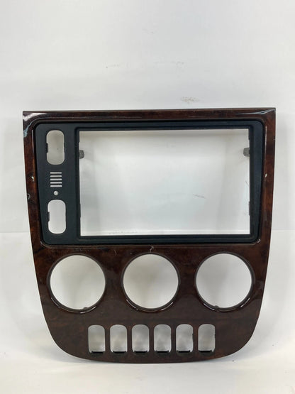 2002 2003 MERCEDES-BENZ ML 320 INSTRUMENT PANEL CLIMATE CONTROL BEZEL TRIM OEM