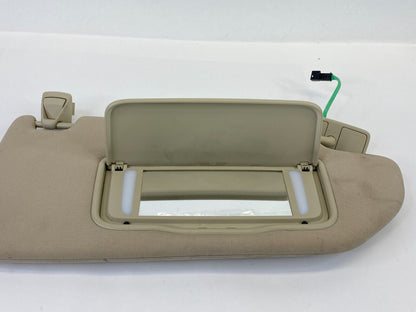 08-16 Volvo XC70 Right Passenger Side Sunvisor Sun Visor Shade W Illumination