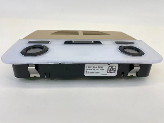 2007 2008 BMW 328XI REAR ROOF OVERHEAD CONSOLE DOME MAP LIGHT LAMP 694520108 OEM