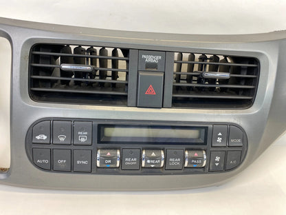 2005-2007 HONDA ODYSSEY DASH A/C CLIMATE CONTROL SWITCH W/ TRIM BEZEL OEM