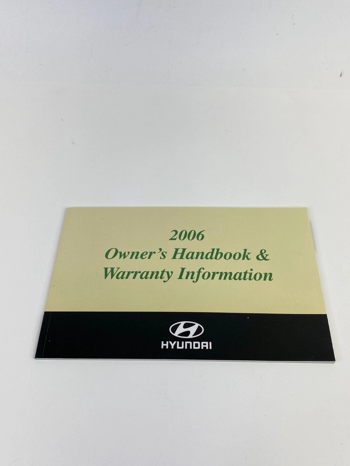 2006 06 HYUNDAI ELANTRA OWNERS MANUAL BOOK INFORMATION GUIDE W/ CASE OEM