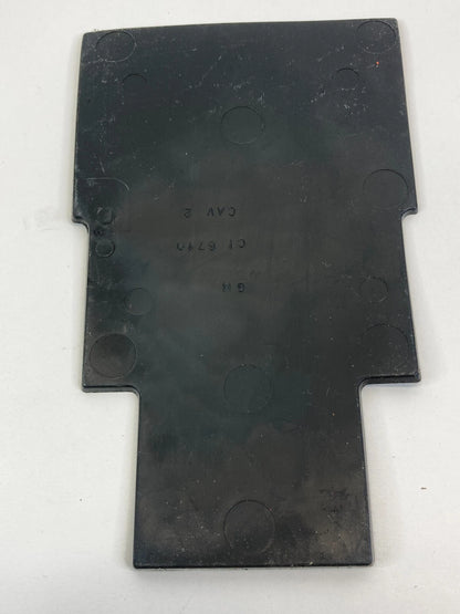 2005 06 07 08 09 2010 CHEVROLET COBALT COUPE CENTER CONSOLE RUBBER MAT LINER