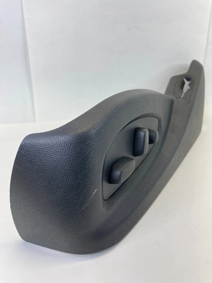 13-19 CADILLAC ATS FR LH DRIVER SEAT ADJUSTER BEZEL TRIM W/ SWITCH 22814179 OEM