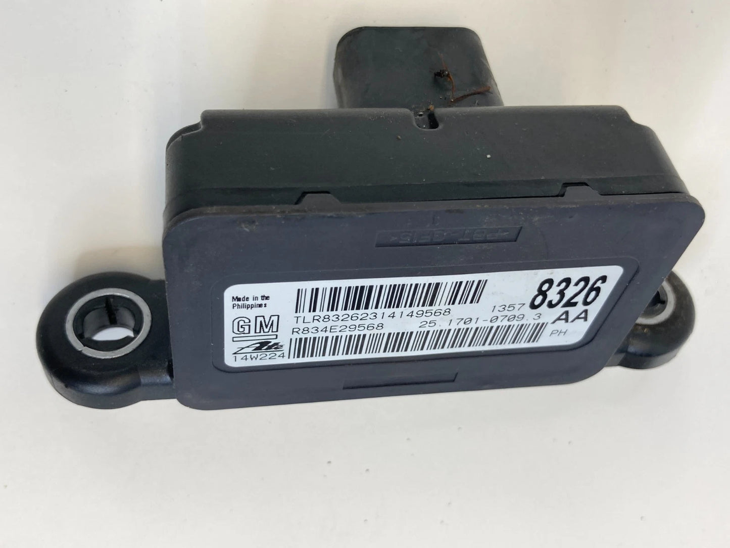2011-2016 CHEVROLET CRUZE YAW RATE MODULE SENSOR STABILITY CONTROL 13578326 OEM