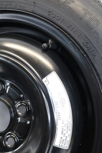 2006-2011 HONDA CIVIC SPARE TIRE WHEEL COMPAT DONUT T135/80D15 99M OEM