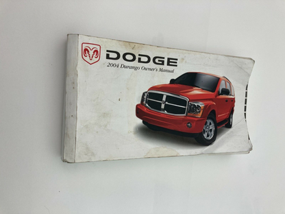 2004 04 Dodge Durango Owner's Manual Handbook Guide OEM