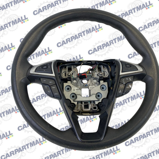 2013-2016 FORD FUSION STEERING WHEEL W/ CRUISE & AUDIO SWITCHES OEM
