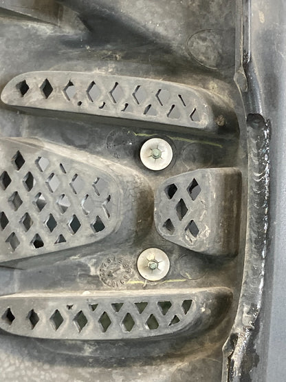 2001 2002 2003 Honda Civic Sedan Front Bumper Upper Grill Grille W/ Emblem OEM