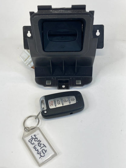 2011-2015 HYUNDAI SONATA ADAPTOR BUTTON START HOLD W/ KEY & START SWITCH OEM