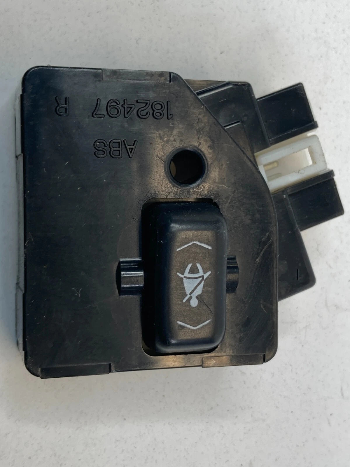 1990-1994 LEXUS LS400 FRONT RIGHT PASSENGER SEAT BELT ADJUSTMENT SWITCH 182497 R