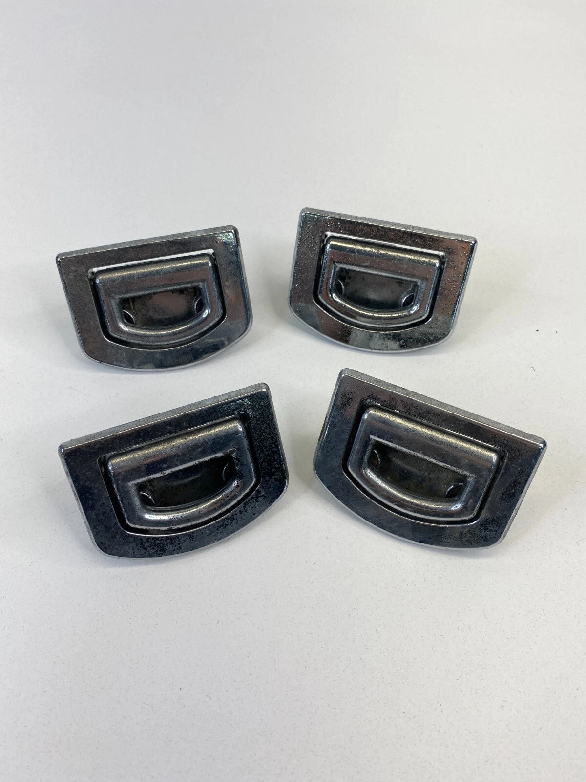 2006-2018 AUDI A6 TRUNK LUGAGGE TIE DOWN ANCHORS CARGO HOOKS SET OF 4 OEM