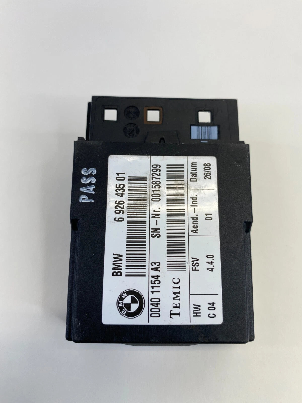 2007 2008 BMW 328XI FRONT SIDE SEAT COMPUTER CONTROL MODULE UNIT 692643501 OEM