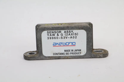 2005-2008 HONDA PILOT YAW RATE & G ACCELERATION SENSOR MODULE 39960-S3V-A02