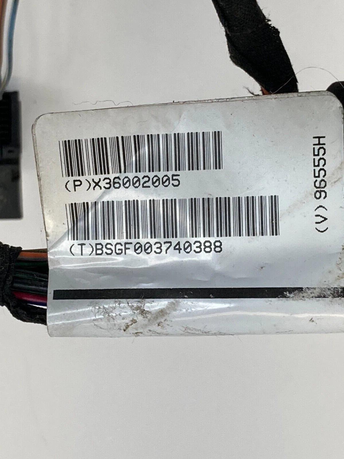 2006-2010 JEEP GRAND CHEROKEE FRONT RIGHT DOOR JUMPER WIRING HARNESS X36002005