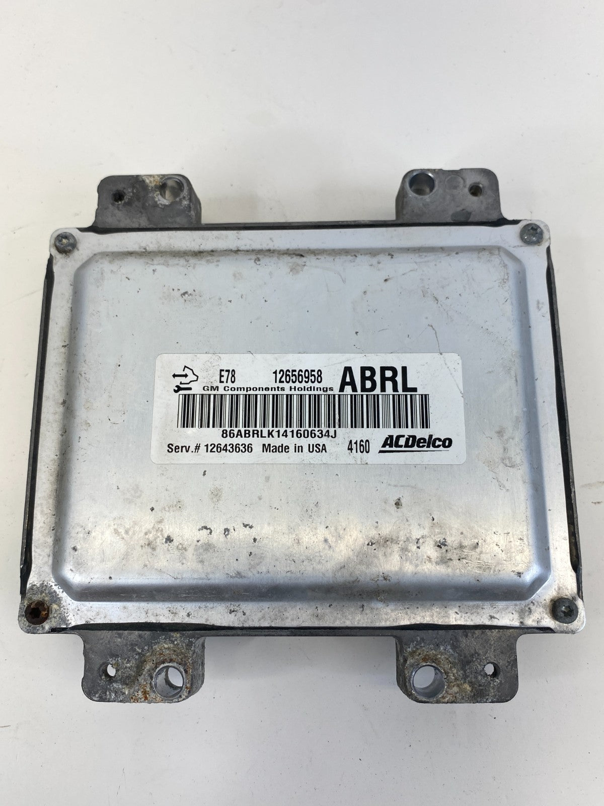 2012-2016 Chevrolet Cruze 1.4L Engine Computer Control Module ECM ECU 12656958