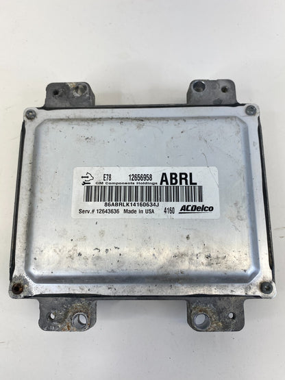 2012-2016 Chevrolet Cruze 1.4L Engine Computer Control Module ECM ECU 12656958