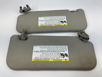 2009-2013 Toyota Corolla Left & Right Side Sunvisor Sun Visor Shade Set Pair