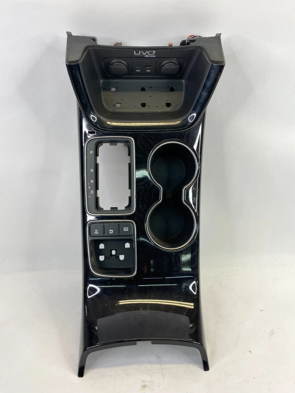 2014 2015 KIA SORENTO CENTER CONSOLE SHIFTER TRIM CUP HOLDER BEZEL BLACK OEM