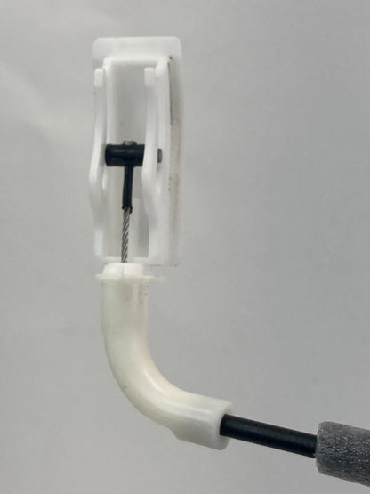 09-10 BMW 535I XDRIVE REAR LEFT SIDE DOOR LATCH CABLE ACTUATOR HANDLE WIRE OEM