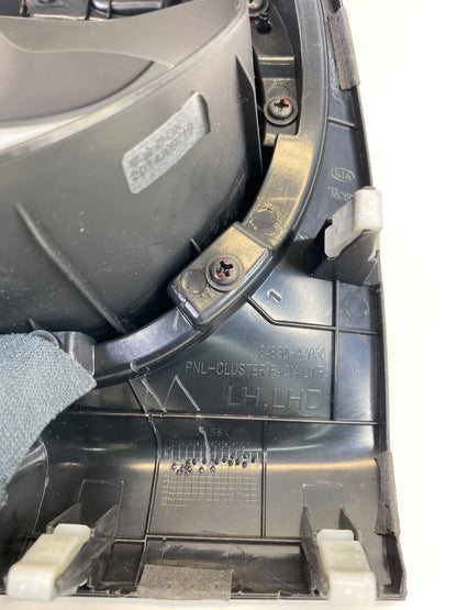 2014-2016 KIA FORTE DASH CLUSTER BEZEL W/ UPPER COLUMN COVER TRIM 84830-A7060