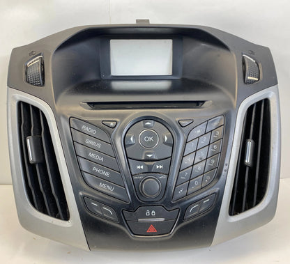 12 13 14 FORD FOCUS RADIO CONTROL PANEL BEZEL W/ AIR VENTS CM51-18835-JW OEM