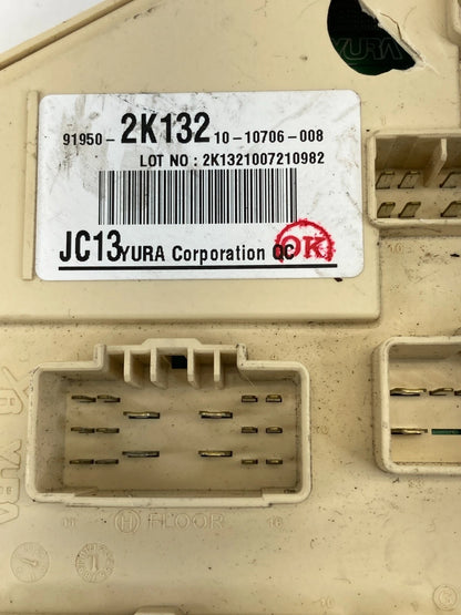 2010 2011 KIA SOUL 1.6L 16V INTERIOR FUSE BOX RELAY JUNCTION BLOCK 91950-2K132