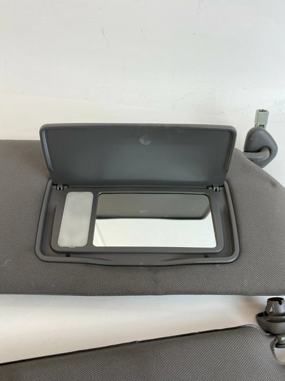 2008-2010 HONDA ODYSSEY W SUNROOF SUNVISOR SUN VISOR W/ LIGHT SET GRAY OEM