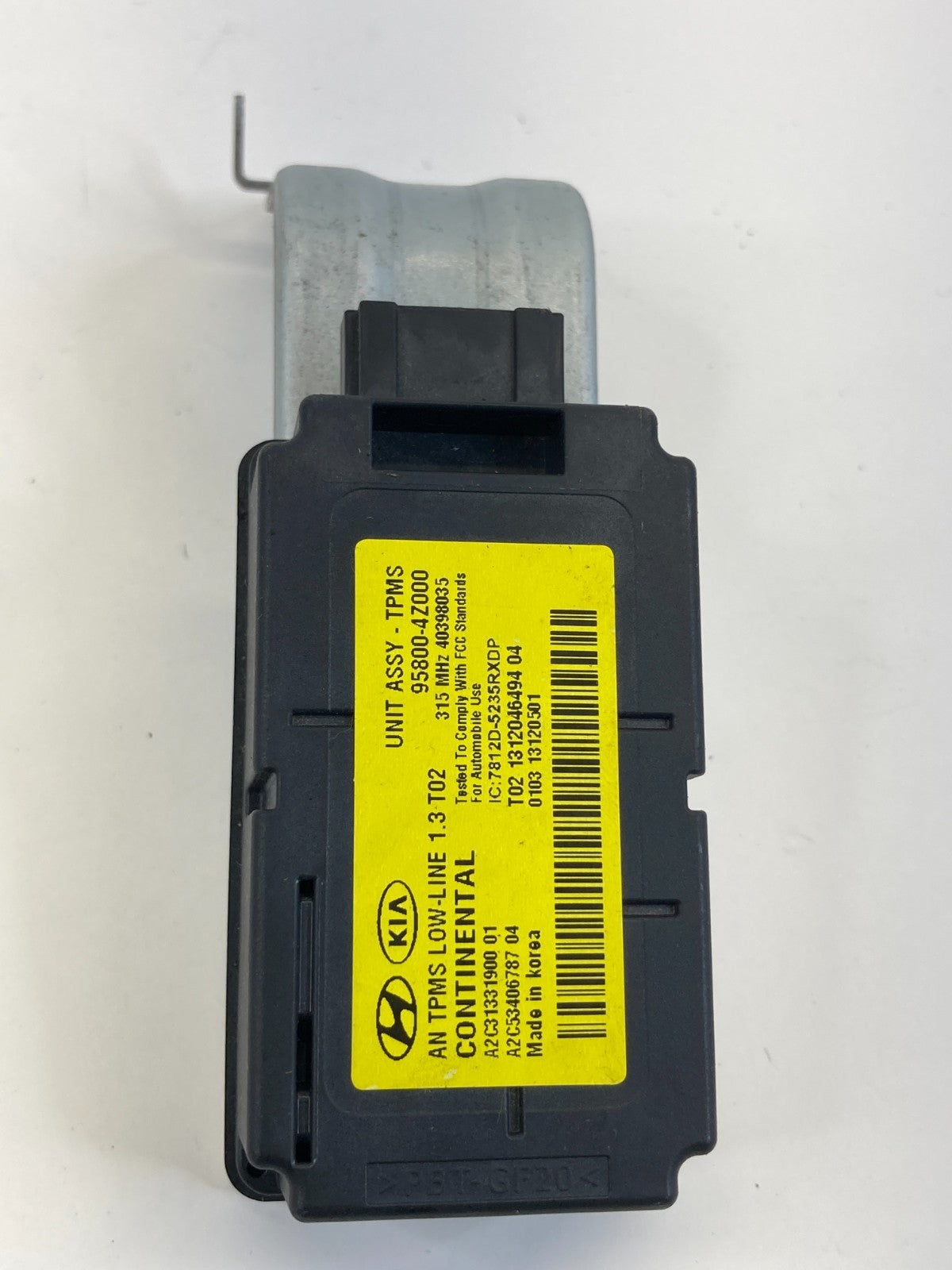 2013-2016 Hyundai Santa Fe Tire Pressure Control Module TPMS 95800-4Z000 OEM