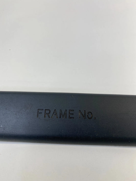 2009 TOYOTA COROLLA FLOOR CAUTION PLATE FRAME COVER TRIM 58569-12010 OEM