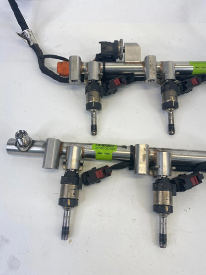 2015 2016 2017 2018 KIA SEDONA 3.3L V6 FUEL INJECTOR SET W/ RAIL 35310-3C560 OEM