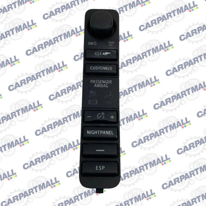 2006 2007 SAAB 9-3 93 SDN DASH CENTER INFO CONTROL DISPLAY SWITCH 12791252 OEM
