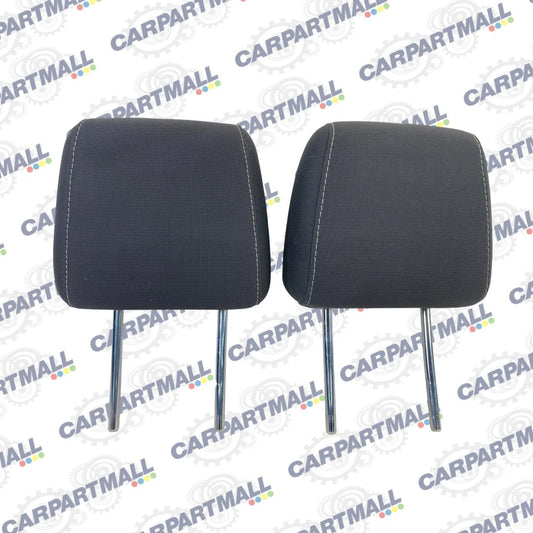 2012-2014 FORD FOCUS SEDAN FRONT LEFT & RIGHT SEAT HEADREST HEAD REST SET CLOTH