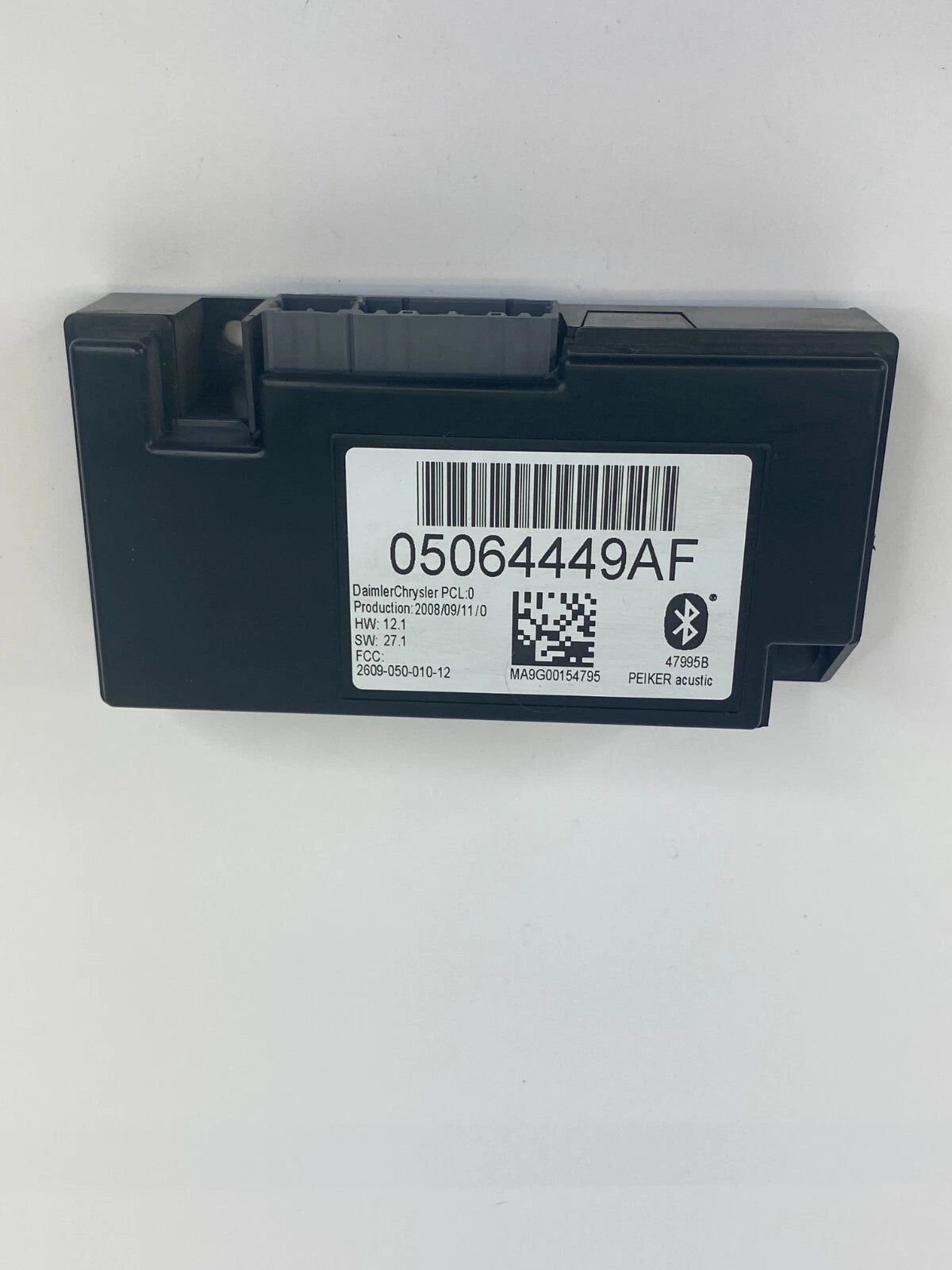 09-14 VOLKSWAGEN ROUTAN 4.0L TELEMATICS BLUETOOTH CONTROL MODULE 05064449AF