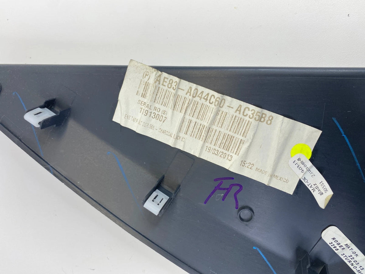 2011-2019 FORD FIESTA DASH RIGHT SIDE CAP END PANEL COVER BEZEL TRIM AE83A044C60