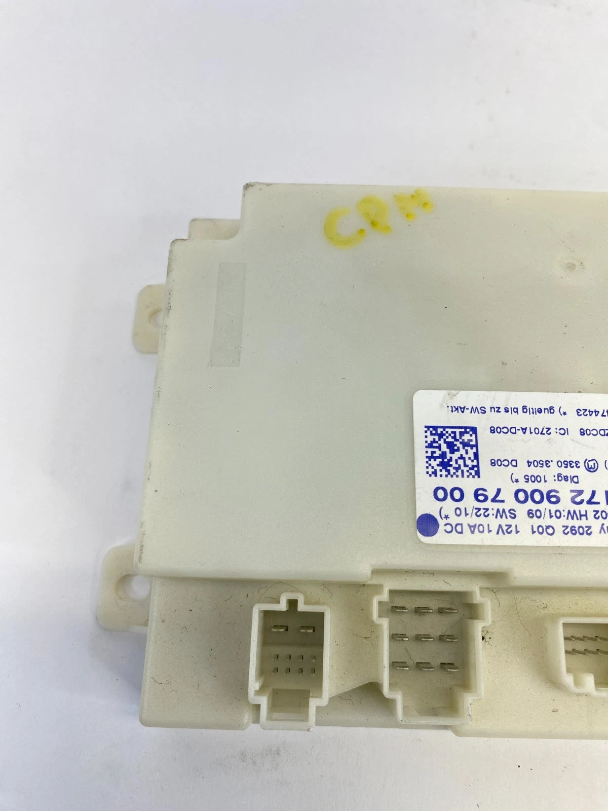 2010-2015 MERCEDES-BENZ GLK350 KEYLESS IGNITION CONTROL MODULE A172-900-79-00