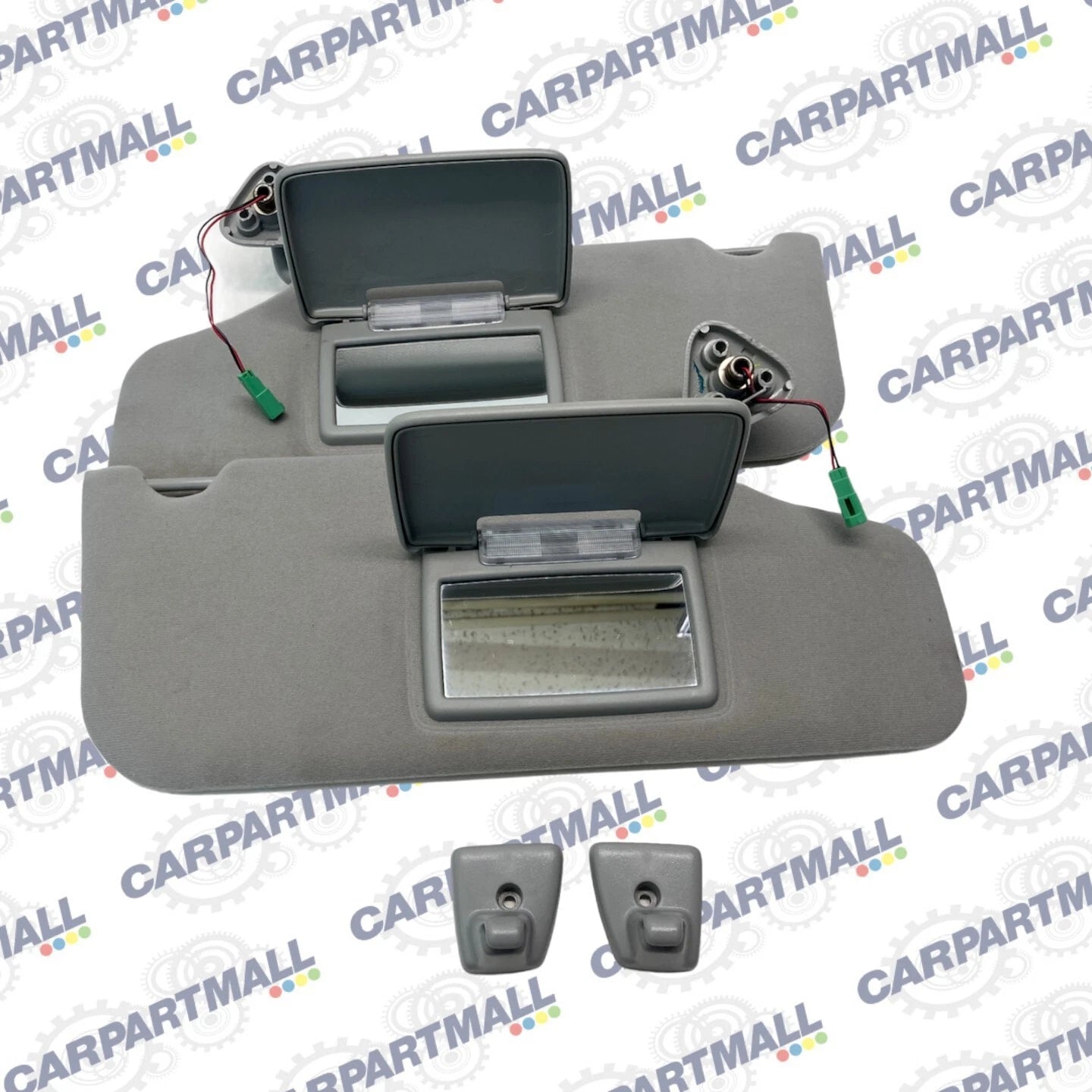 2005-2007 FORD FREESTYLE DRIVER & PASSENGER SUNVISOR LEFT & RIGHT SUN VISOR SET