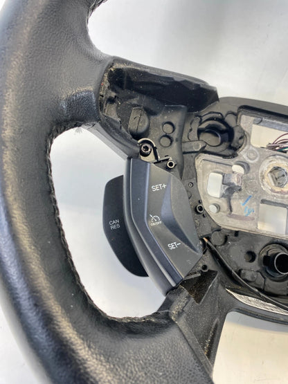 2013-2016 FORD ESCAPE STEERING WHEEL W/ CRUISE CONTROL SWITCH ASSY OEM