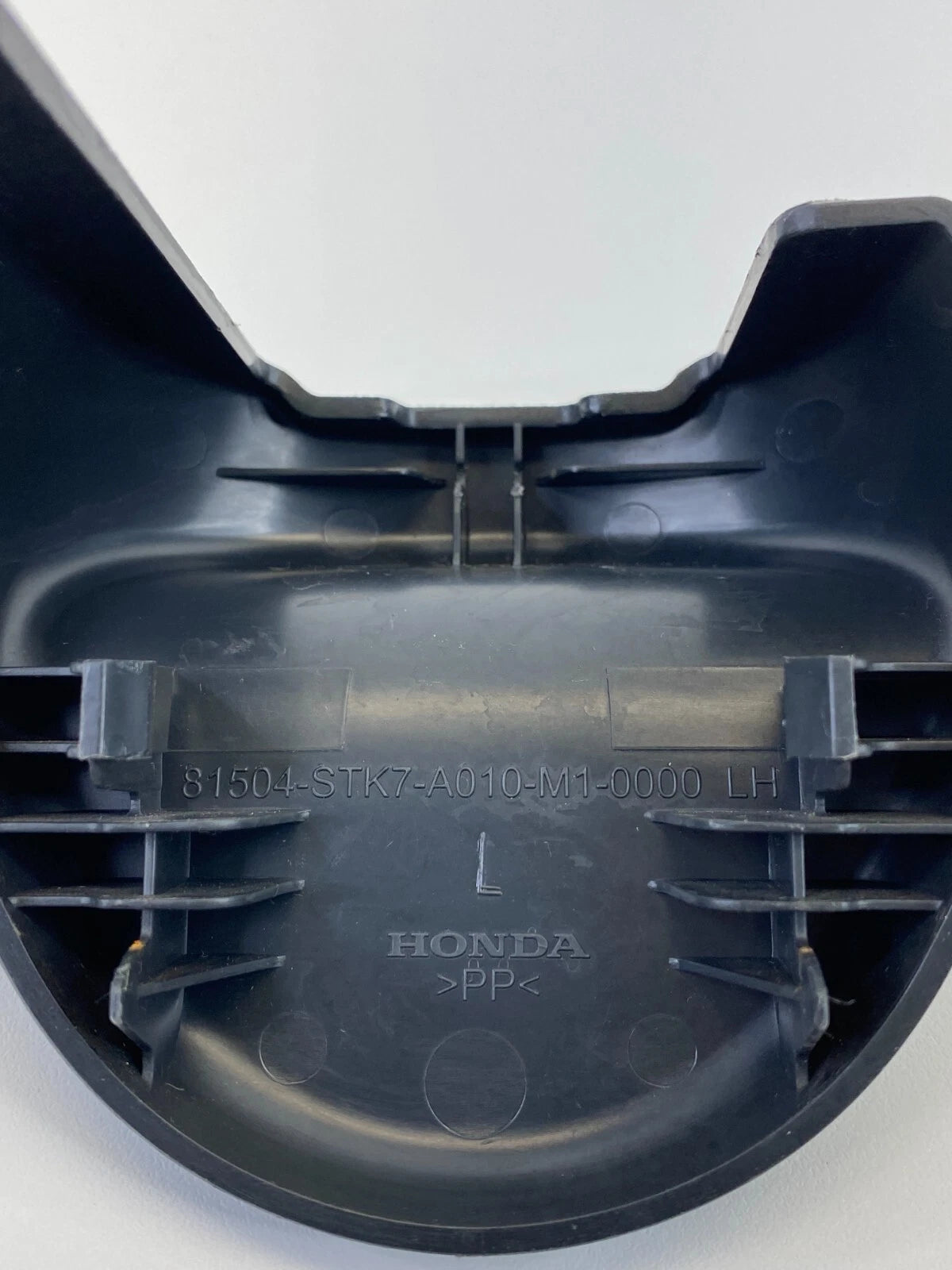 2007 2008 07 08 ACURA RDX FRONT LEFT SEAT, LEFT SIDE KNOB COVER TRIM 81504-STK