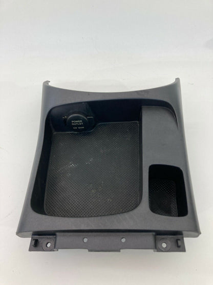 02-05 Hyundai Sonata Manual Center Console Upper Cover Tray Storage Power Outlet