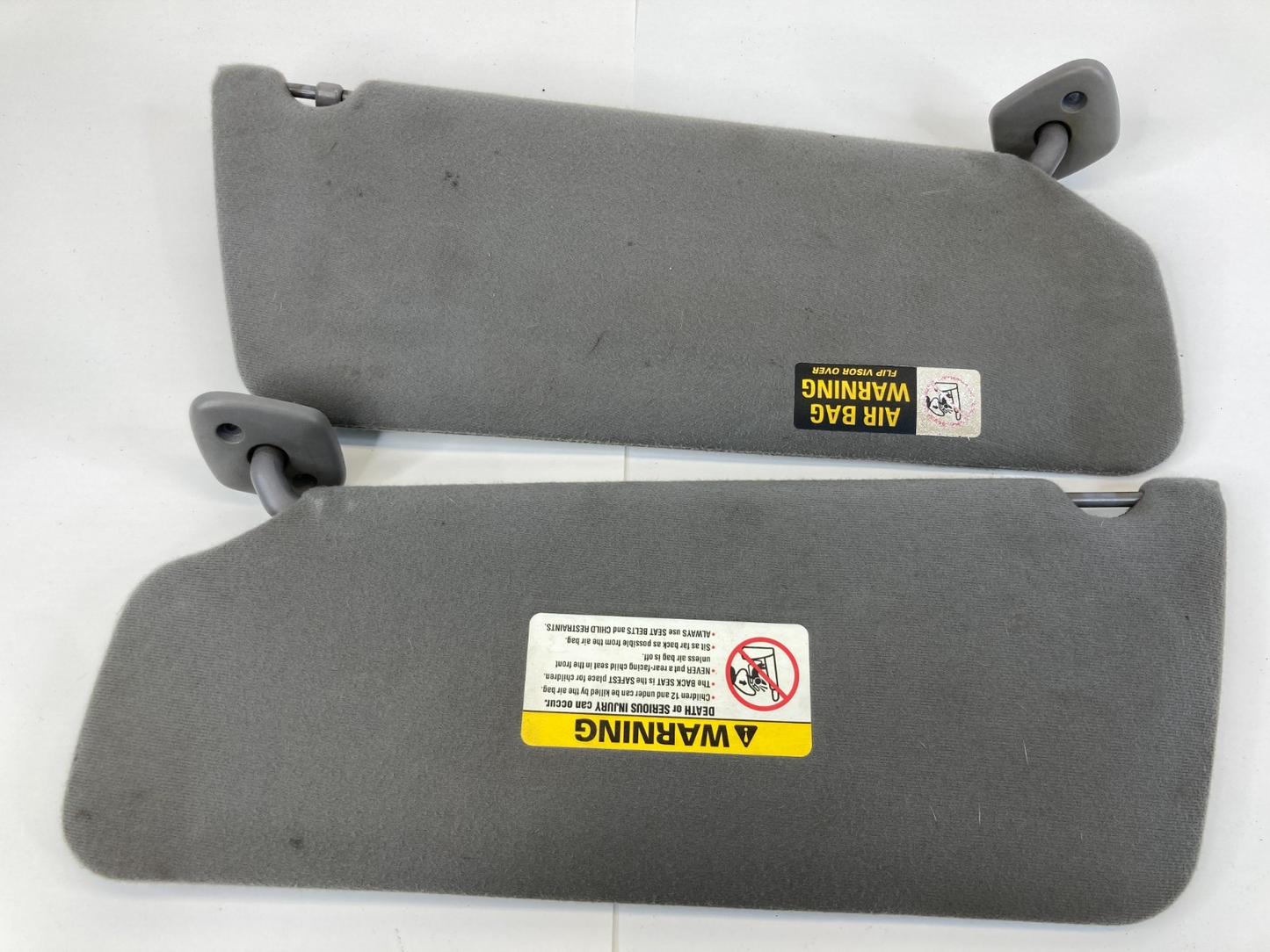 2000 2001 2002 2003 Ford F-150 F150 Roof Sunvisor Sun Visor Shade Pair Set OEM