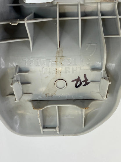 2007-2009 LEXUS ES350 FRONT RIGHT SEAT INNER TRACK RAIL END COVER 72157-33110
