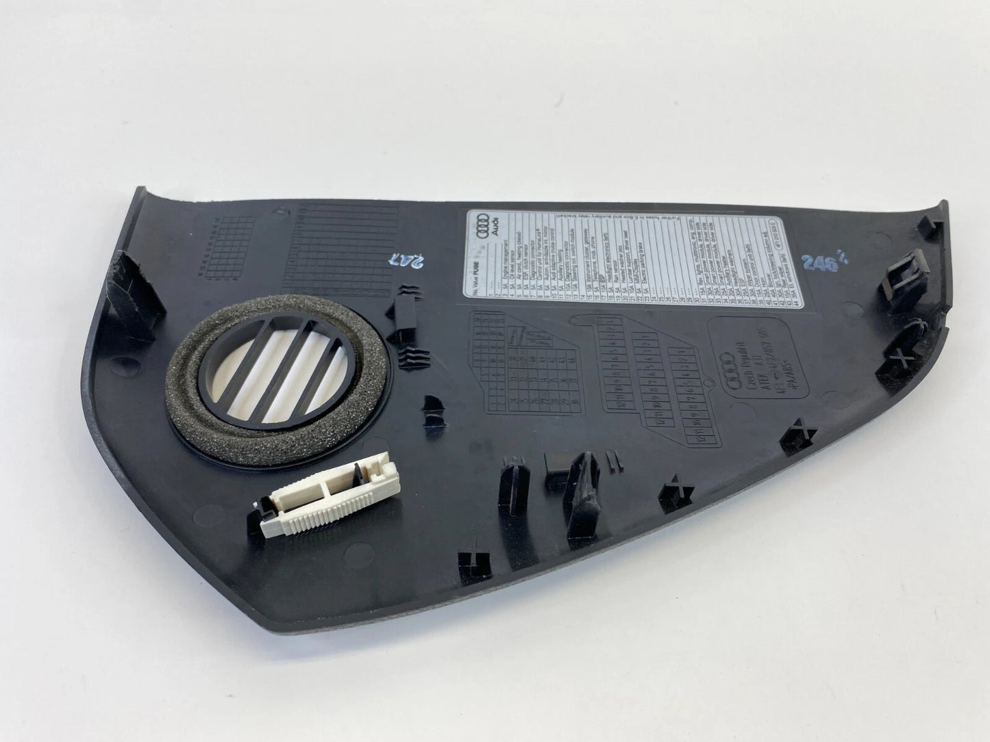 2007-2011 AUDI A6 DASHBOARD SIDE END CAP PANEL TRIM LEFT OEM FACTORY 4F2-857-085